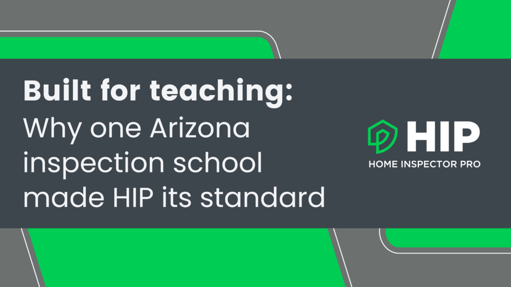 home inspector pro built for inspection schools